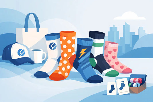 Tipos de calcetines promocionales personalizados