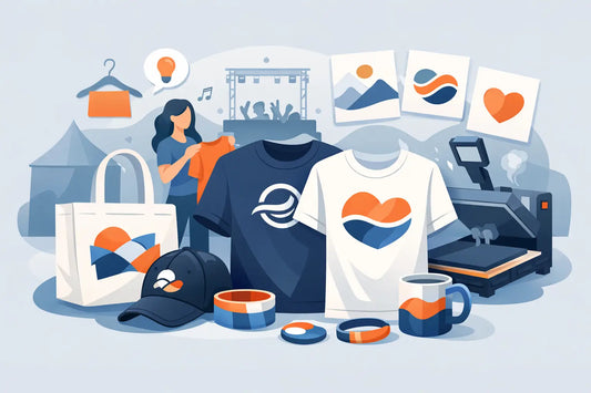 Cómo crear merch textil para eventos que se use